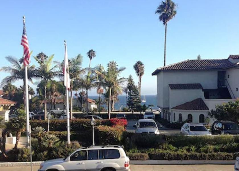 California Santa Barbara View from Property