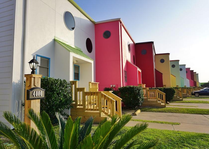 Texas Galveston Exterior Detail