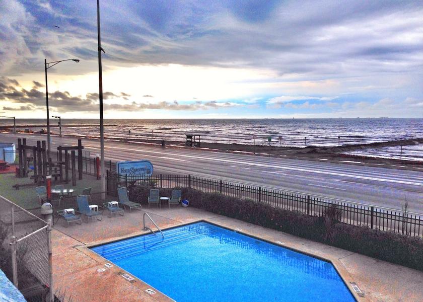 Texas Galveston View from Property