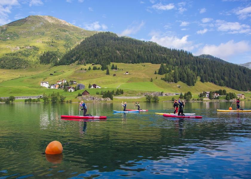 Graubuenden Davos Boating