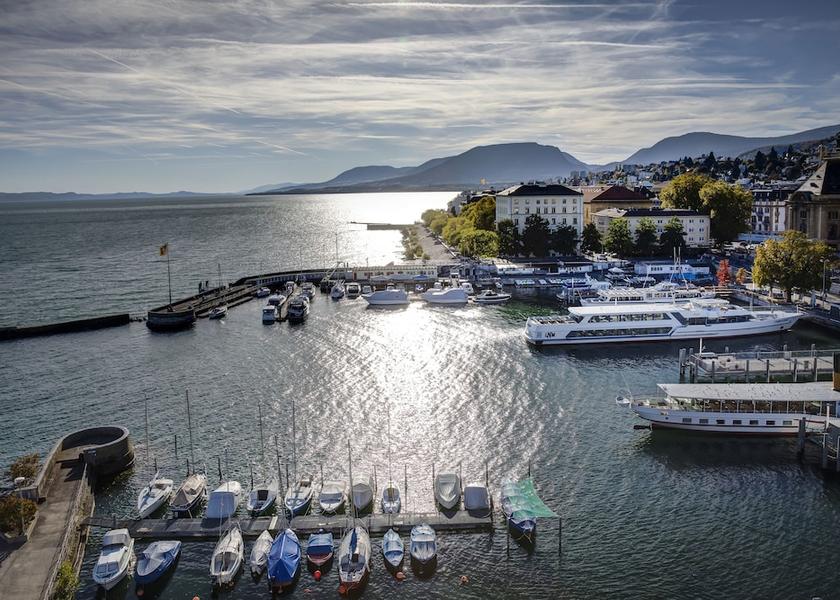 Canton of Neuchatel Neuchatel View from Property