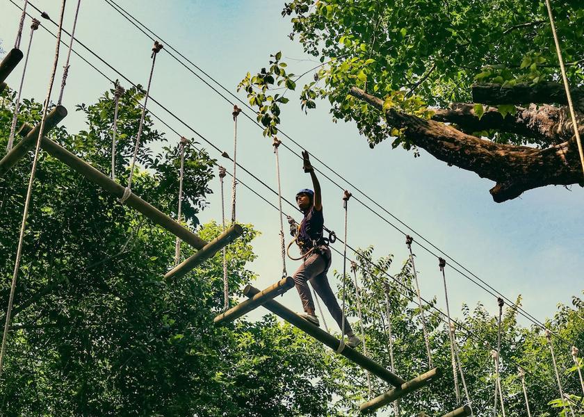 Guanacaste Papagayo Ropes course (team building)