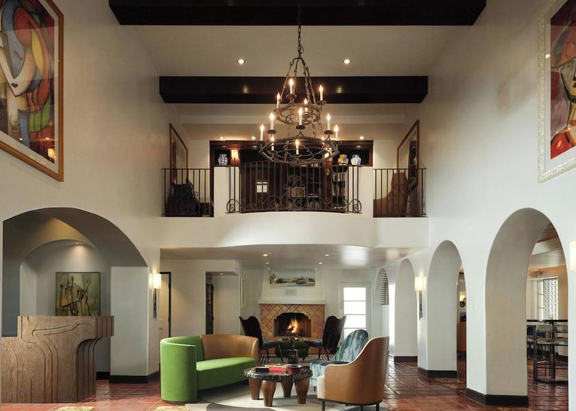 California Palm Springs Lobby