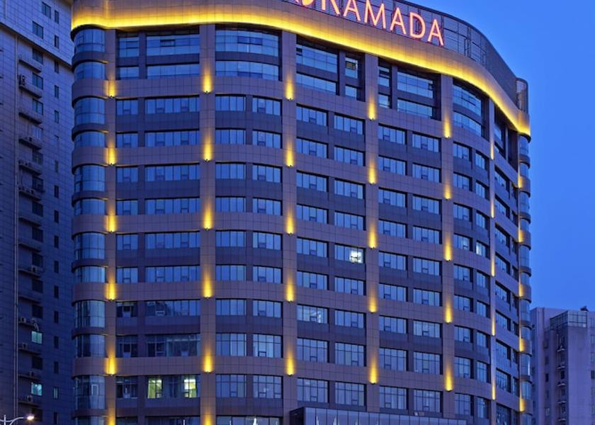 Jiangsu Changzhou Front of property - evening/night