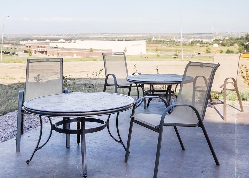 North Dakota Mandan BBQ/picnic area