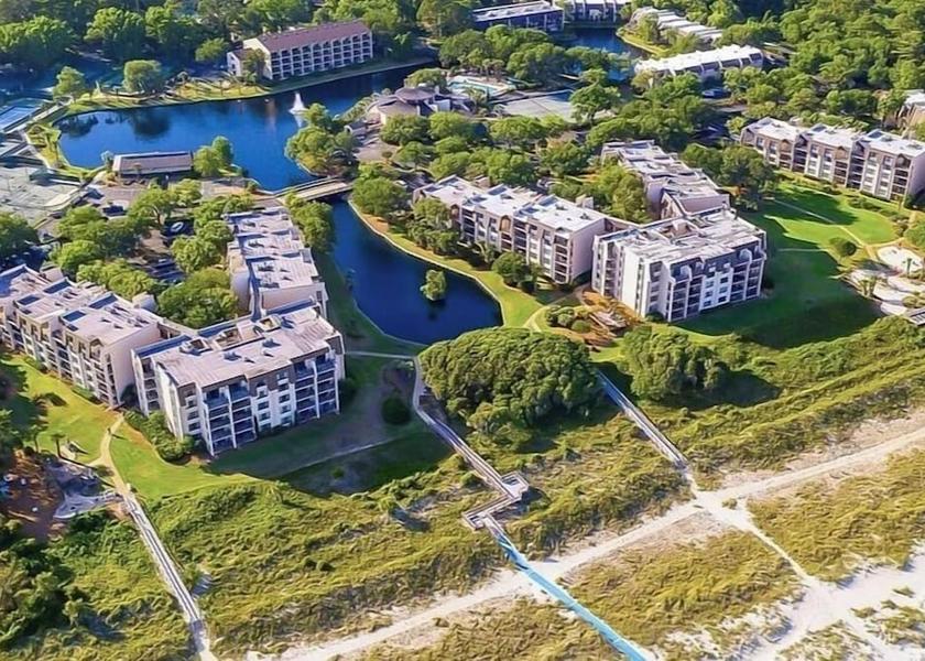 South Carolina Hilton Head Island Aerial View