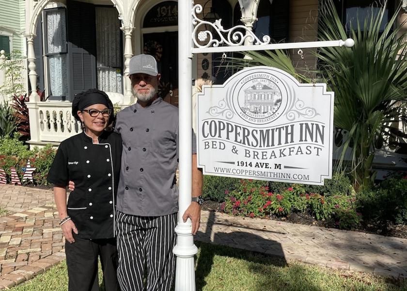 Texas Galveston Facade