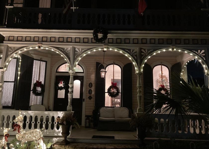 Texas Galveston Facade