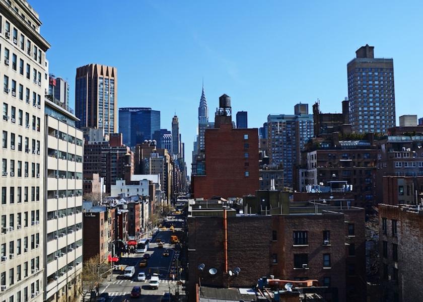 New York New York View from property