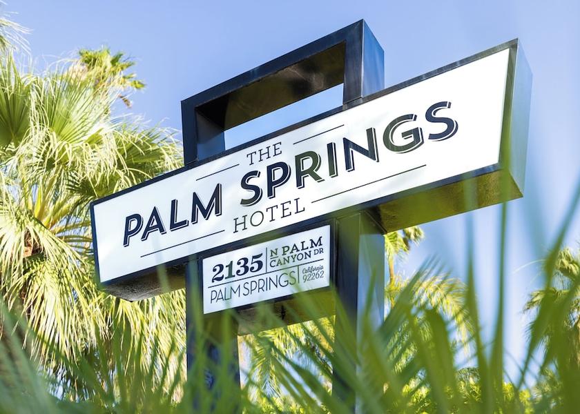 California Palm Springs Exterior Detail