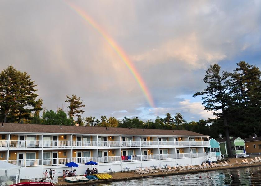New Hampshire Laconia Balcony
