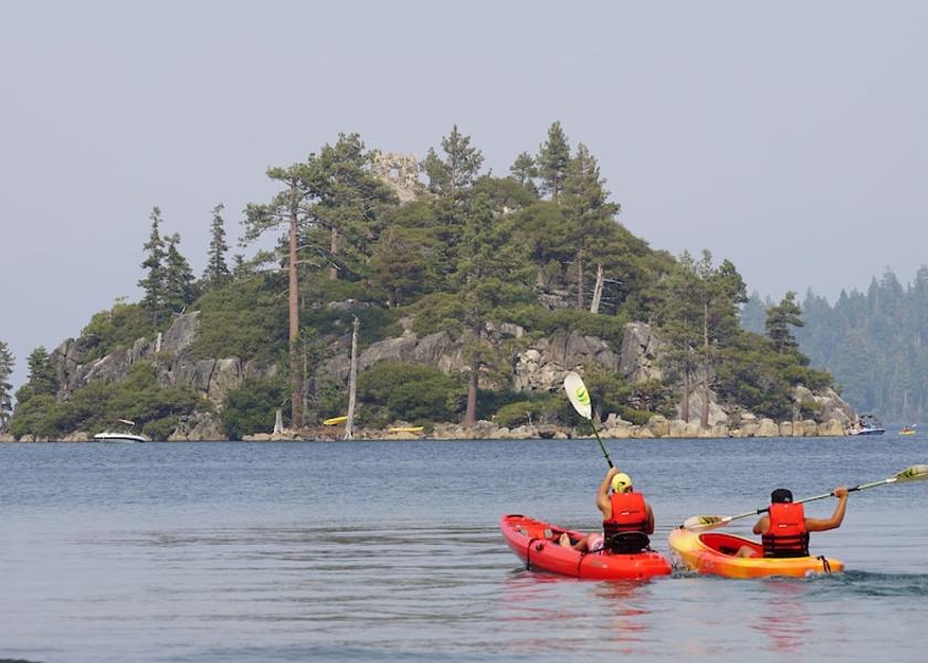 California South Lake Tahoe Kayaking