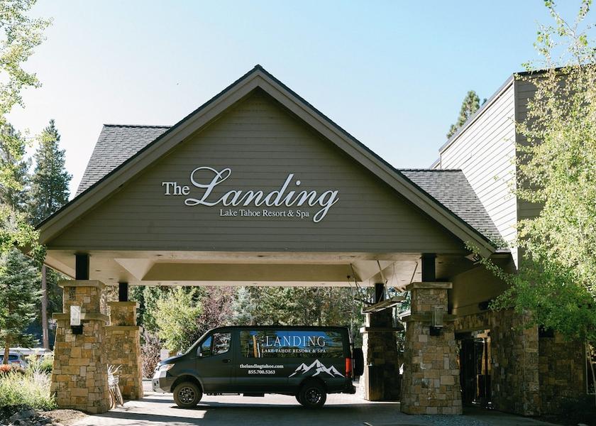 California South Lake Tahoe Property entrance