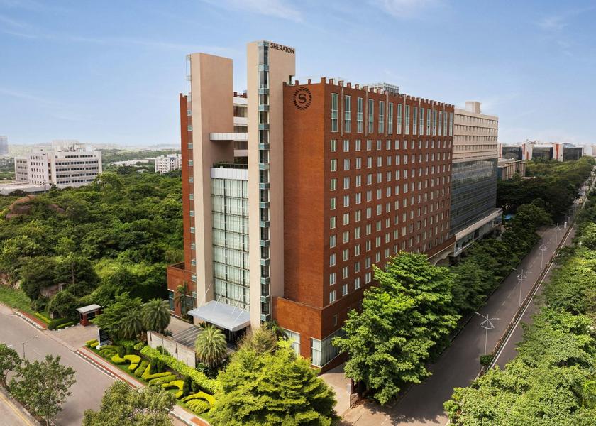 Telangana Hyderabad Hotel Façade During the Day