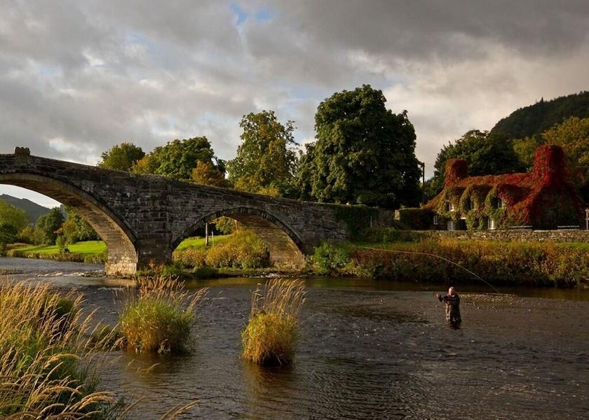 Wales Llanrwst Exterior Detail