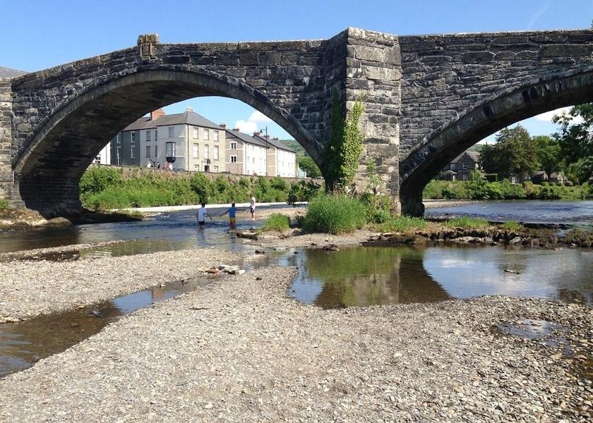 Wales Llanrwst Beach