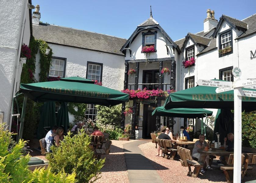 Scotland Pitlochry Entrance