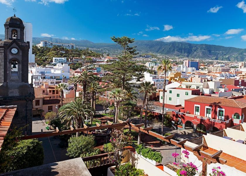 Canary Islands Puerto de la Cruz View from Property