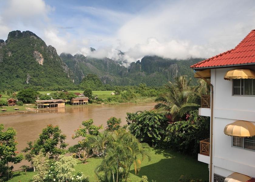 Vientiane Province Vang Vieng Mountain view