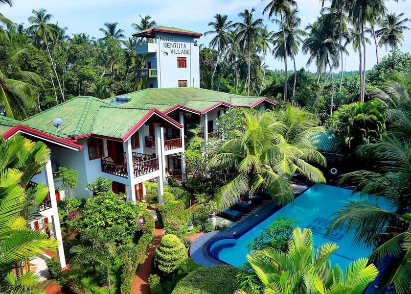 Galle District Bentota Aerial View