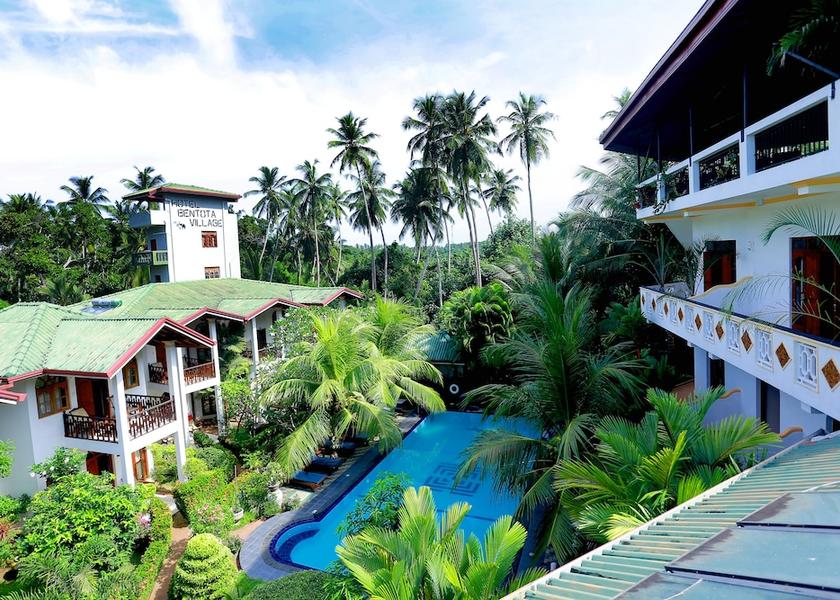 Galle District Bentota Aerial View