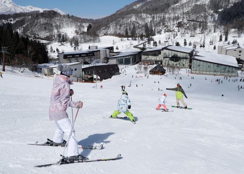 Nagano Shinano Ski hill