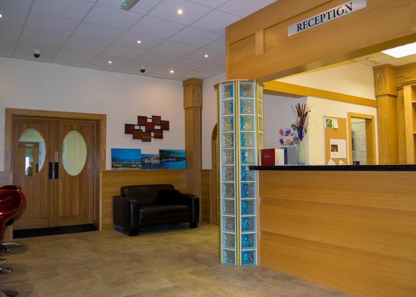 Northern Ireland Ballymoney Interior Entrance