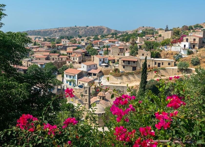 Larnaca District Tochni Aerial View