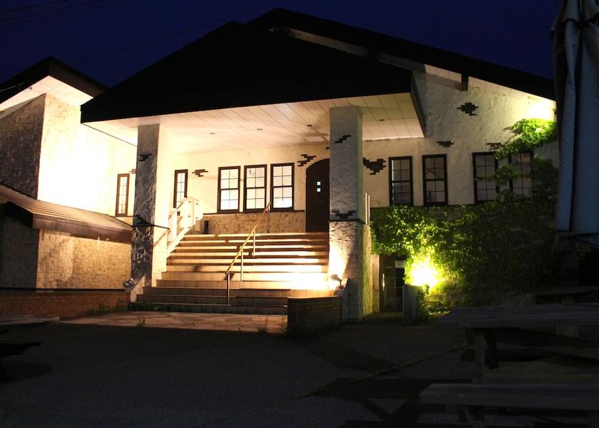 Hokkaido Furano Front of property - evening/night