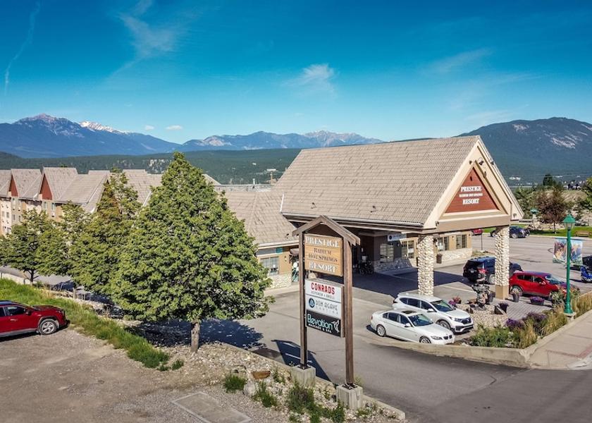British Columbia Radium Hot Springs Exterior Detail