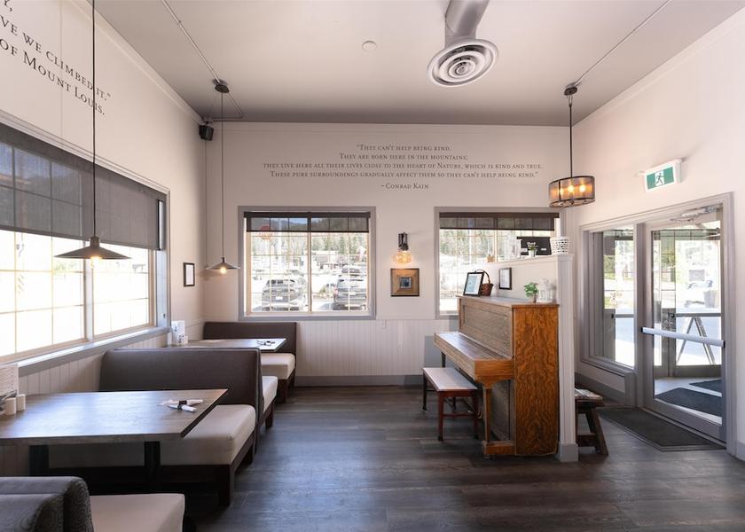 British Columbia Radium Hot Springs Restaurant