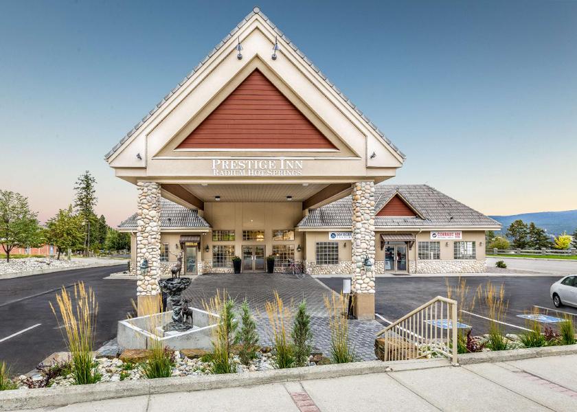 British Columbia Radium Hot Springs Hotel Exterior