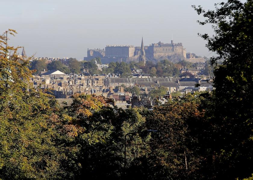 Scotland Edinburgh View from Property