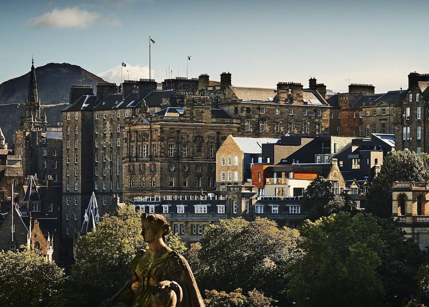 Scotland Edinburgh View from Property