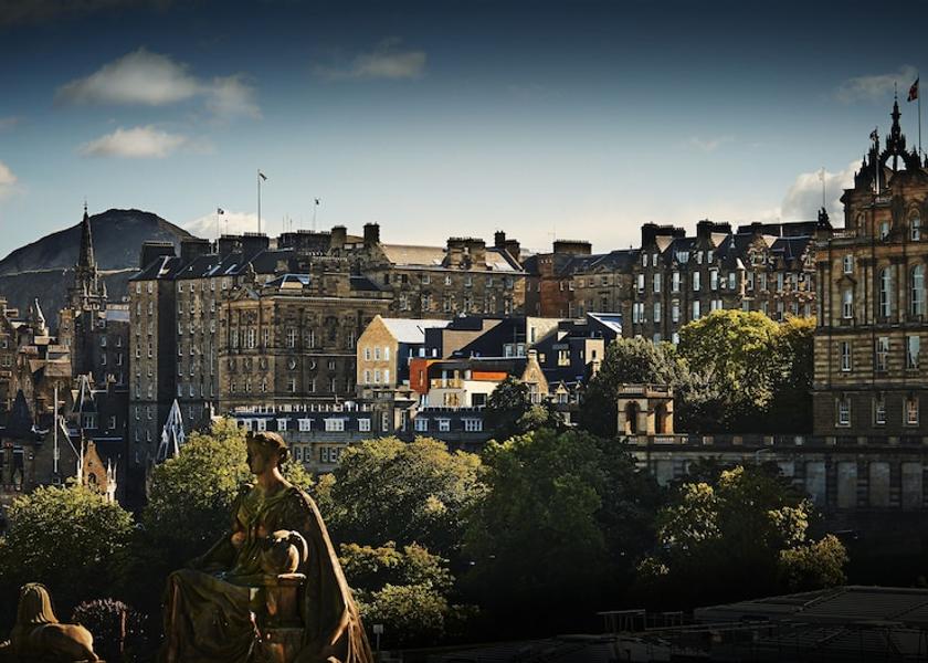 Scotland Edinburgh Facade