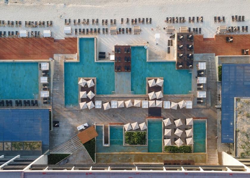 Quintana Roo Playa del Carmen Aerial view