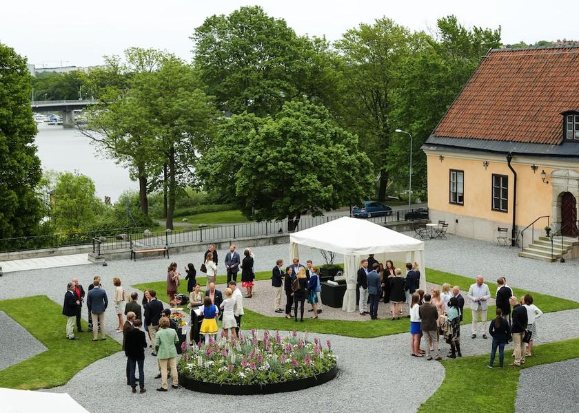 Stockholm County Bromma Courtyard