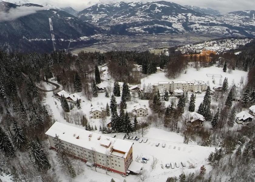 Auvergne-Rhone-Alpes Passy Aerial View
