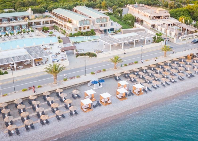 Peloponnese Region Kalamata Aerial View