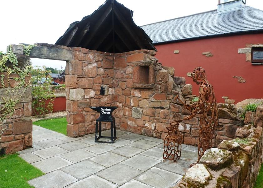 Scotland Lockerbie Terrace/patio