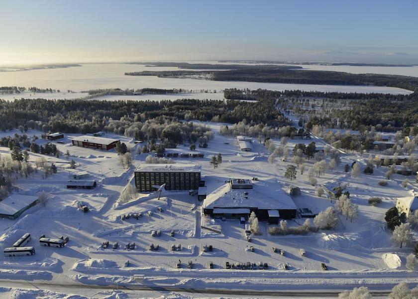 Jamtland County Froson Aerial View