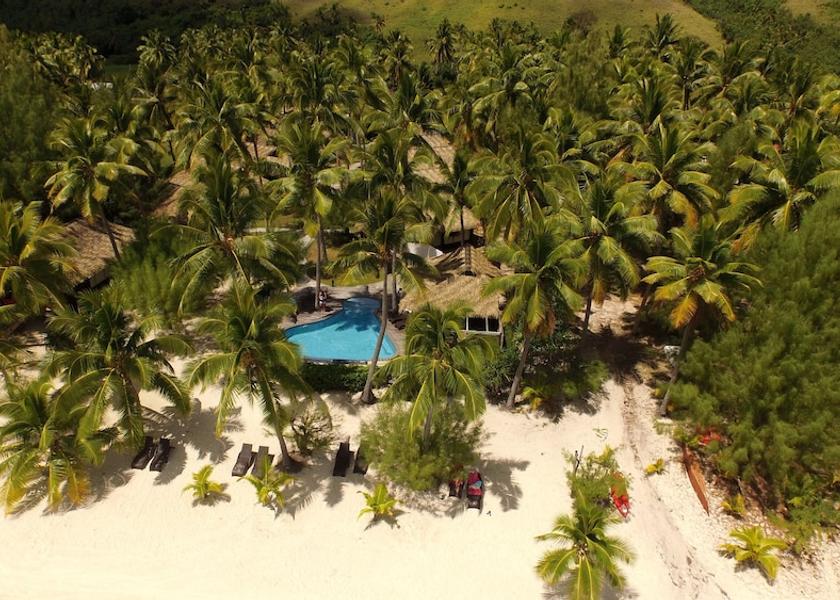  Aitutaki Aerial View