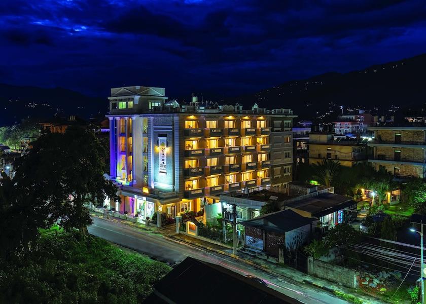 Gandaki Pokhara Front of property - evening/night