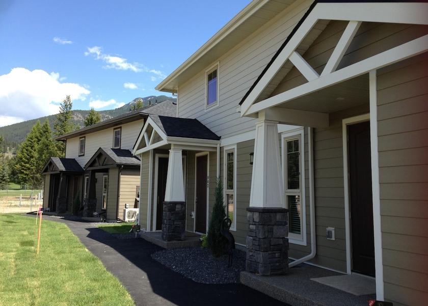 British Columbia Radium Hot Springs View from room