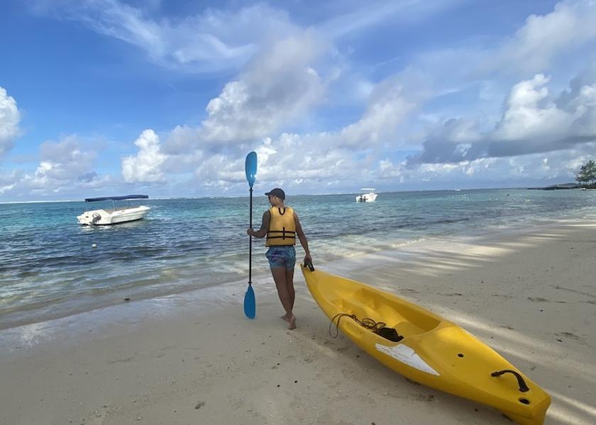 MU Belle Mare Kayaking
