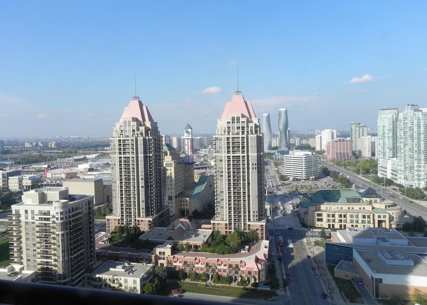 Ontario Mississauga City view