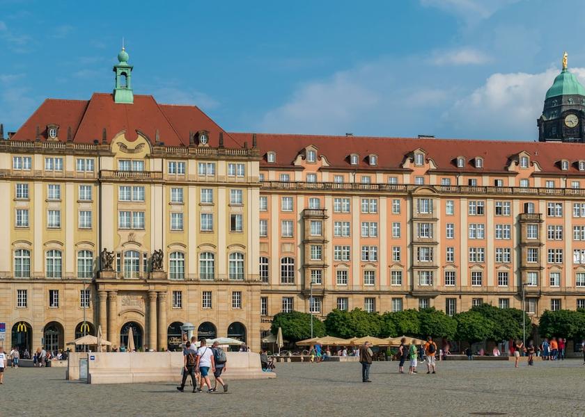 Saxony Dresden Facade
