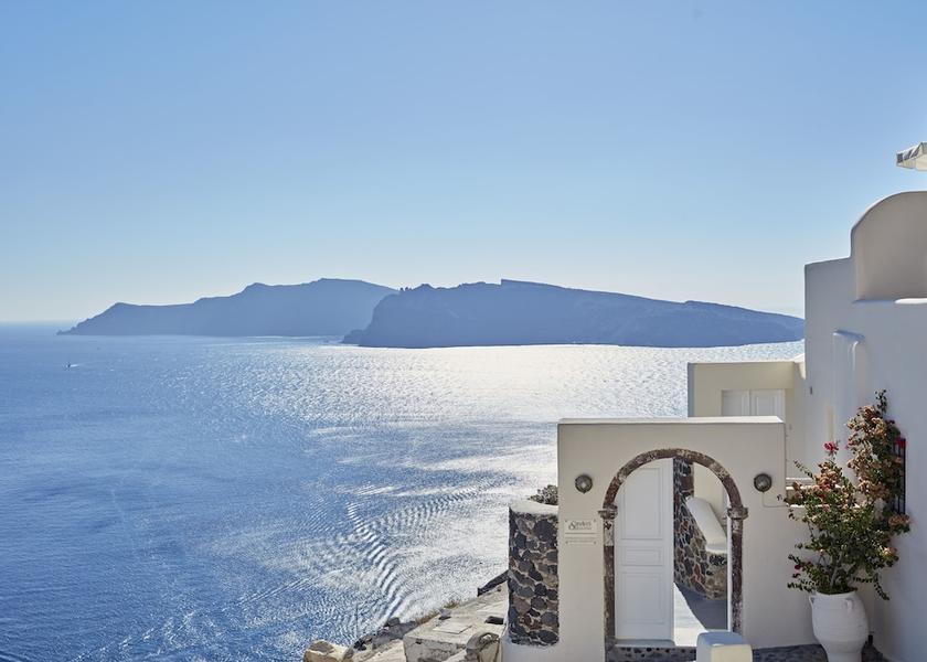 South Aegean Santorini Property entrance