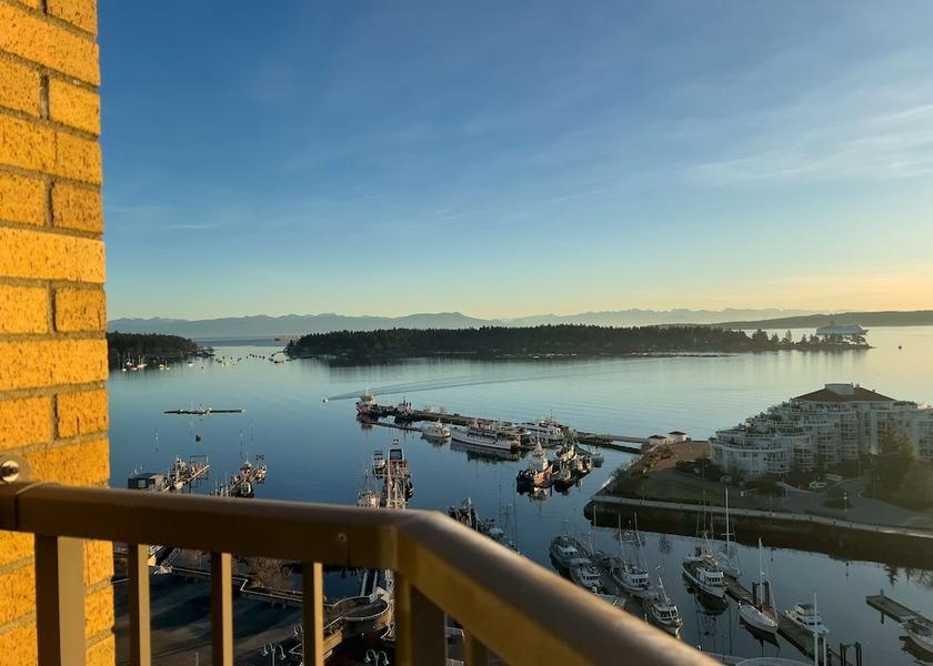 British Columbia Nanaimo View from room