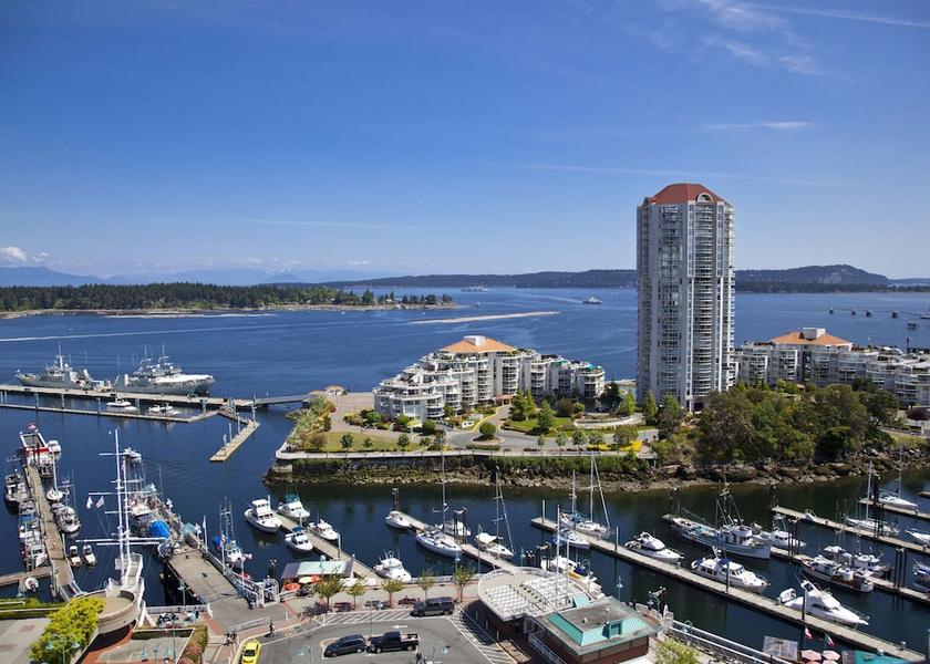 British Columbia Nanaimo View from property